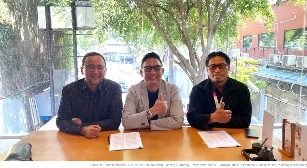 Indosat Oreedo Hutchison dan PT Akses Connecting Nusaraya Tanda Tangani Perjanjian Berjasama di Bidang Enterprise